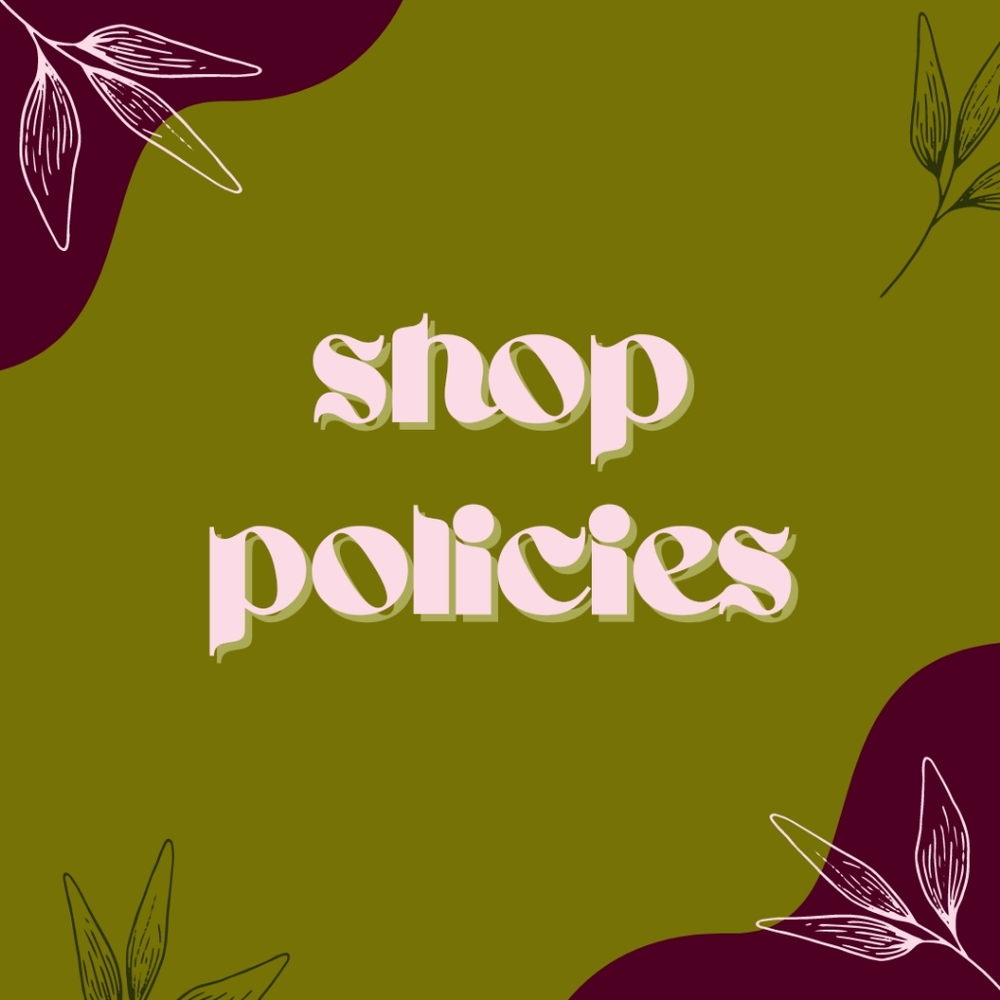 shop policies